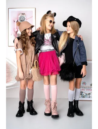 DIEVČENSKÉ HLADKÉ PONOŽKY AVERY DR2307