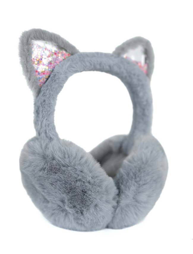 Zimné klapky na uši Art Of Polo 23378 Glitter Kitty