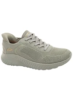 Dámske športové topánky Skechers Bobs Squad, nazúvacie SLIP-INS, olivové Dámske športové topánky Skechers Bobs Squad, nazúvacie SLIP-INS, olivové