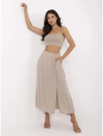 Sukňa D73761M50222A tmavá lila