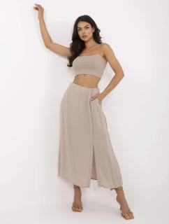 Sukňa D73761M50222A tmavá lila