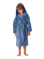 Detský župan Tampa s kapucňou 9149 denim light - Vestis