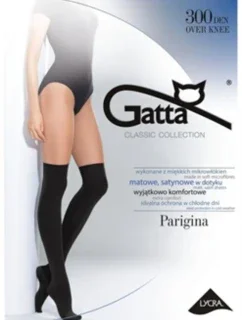 Hladké dámske nadkolienky PARIGINA 300 - 300 DEŇ