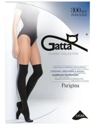 Hladké dámske nadkolienky PARIGINA 300 - 300 DEŇ