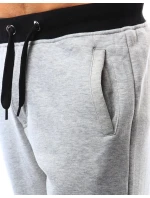 FashionStreet šedé pánske tepláky UX2214