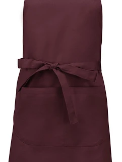 Kariban K 885 Zásterka s náprsenkou 20.K885 wine