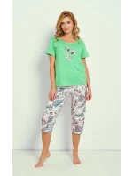 Taro Lia 3344 cr/r M-XL W25 dámske pyžamo