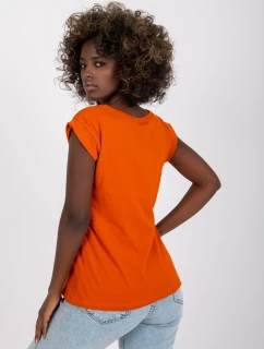 Tričko RV TS 4833.93P tmavo oranžové