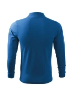 Single J. LS pánske polo tričko azúrovo modré