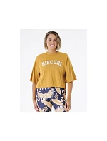 RIP CURL Seacell Crop Heritage Tee žltá RIP CURL Seacell Crop Heritage Tee žltá