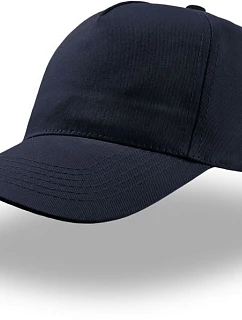 Atlantis Headwear Start Five 5-panelová bejzbalová čiapka „Start Five“ 33.0038 tmavomodrá