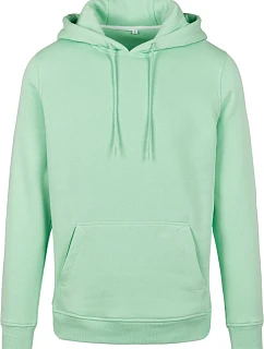 Build your Brand BY 011 Mikina s kapucňou z hrubej bavlny 56.0011 neo mint