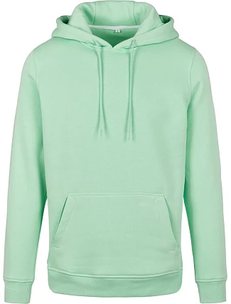 Build your Brand BY 011 Mikina s kapucňou z hrubej bavlny 56.0011 neo mint