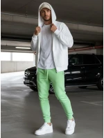 FashionStreet pánske svetlozelené tepláky UX3451
