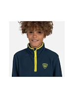 Mikina Rossignol Jr Strawpile Fleece Hz, tmavomodrá