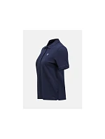 Dámske tričko PEAK PERFORMANCE W Classic Cotton Polo, farba tmavomodrá Dámske tričko PEAK PERFORMANCE W Classic Cotton Polo, farba tmavomodrá