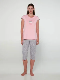 Vamp - Pyžamo s krátkymi rukávmi 20326 - Vamp