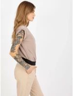 Tričko RV TS 4833.22X tmavo lila Tričko RV TS 4833.22X tmavo lila