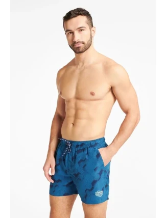 Pánske plavecké šortky Gravel 40779 modré - Henderson Pánske plavecké šortky Gravel 40779 modré - Henderson