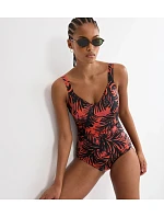 SUMMER PALM - Plavky s kosticami pre tvarovanú podporu Triumph