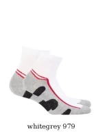 Pánske členkové ponožky Wola W 94.1N4 Ag +