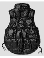 Dámske krátke tričko bez rukávov so šnúrkou na boku S'West Black (B8257-1) Dámske krátke tričko bez rukávov so šnúrkou na boku S'West Black (B8257-1)