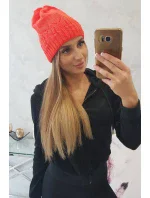 Dámska čiapka Irmina K333 oranžová