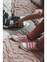 Dziecięce Trampki Na Rzepy Różowe Bernie