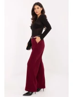 Šnúrové nohavice model 220750 Taliansko Moda Šnúrové nohavice model 220750 Taliansko Moda