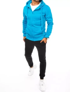 FashionStreet pánska modro-čierna tepláková súprava AX0639