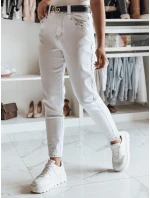 Dámske džínsové nohavice LIKEMELOO mom fit white FashionStreet UY2432