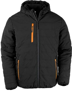 Result R 240X Zimná bunda „Black Compass“ 30.240X čierna/oranžová