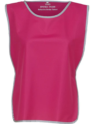 Yoko HVJ 259 Hi-Vis tabard 79.J259 malinová Yoko HVJ 259 Hi-Vis tabard 79.J259 malinová