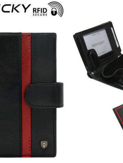 Pánske peňaženky Pánska kožená peňaženka N62L RVTP 3067 Bl čierna