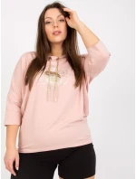 Blúzka RV BZ 7414.82 svetlo ružová