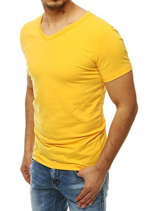 Žlté pánske tričko RX4115