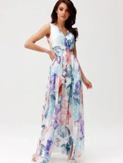 Denné šaty SUK477-195908 tyrkysové - Roco Fashion