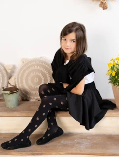 Pletené pančuchy DR 2521 Gingerpop 40 den 104-146