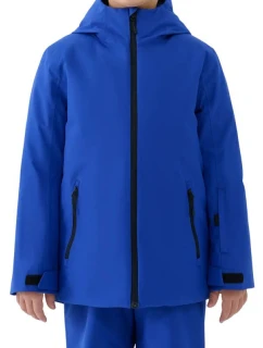 Chlapčenská lyžiarska bunda 4F 4F M0820 cobalt JWAW25TTJAM0820 36S
