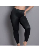 Dámske športové masážne legíny 1695 Black - Active