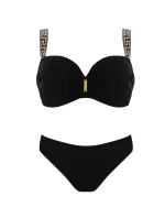 Dámske dvojdielne plavky Athens 4 S730V1AH4 Black with Gold - Vlastné