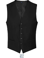 NEOBLU Max Men Pánska vesta 24.3166 deep black