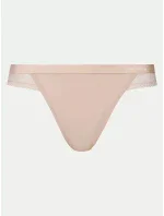 Dámske tangá UW0UW02473 DW5 sv. béžová - Tommy Hilfiger Dámske tangá UW0UW02473 DW5 sv. béžová - Tommy Hilfiger