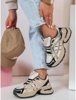 MODERMAX khaki dámske tenisky FashionStreet ZY0899 MODERMAX khaki dámske tenisky FashionStreet ZY0899