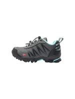 Trollkids Kids Trolltunga Hiker Low anthracite/mint nepremokavé turistické topánky pre chlapcov/dievčatá (155-609)