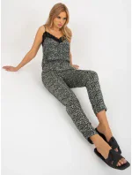 Nohavice D73770M61869J khaki