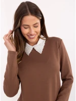 Blúzka LK BZ 510124.93 svetlohnedá