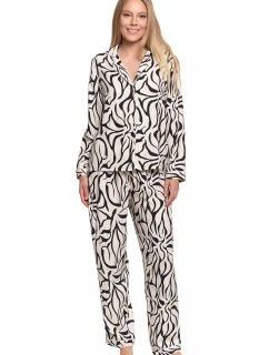 Pyžamo Moraj PDD5800-007 dlhé/r S-XL pruhované