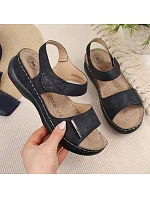 Sandále na podpätku eVento W EVE223D black