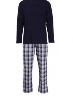 Pánske pyžamo dlhé - 56000 4008 - tm.modré - Bugatti